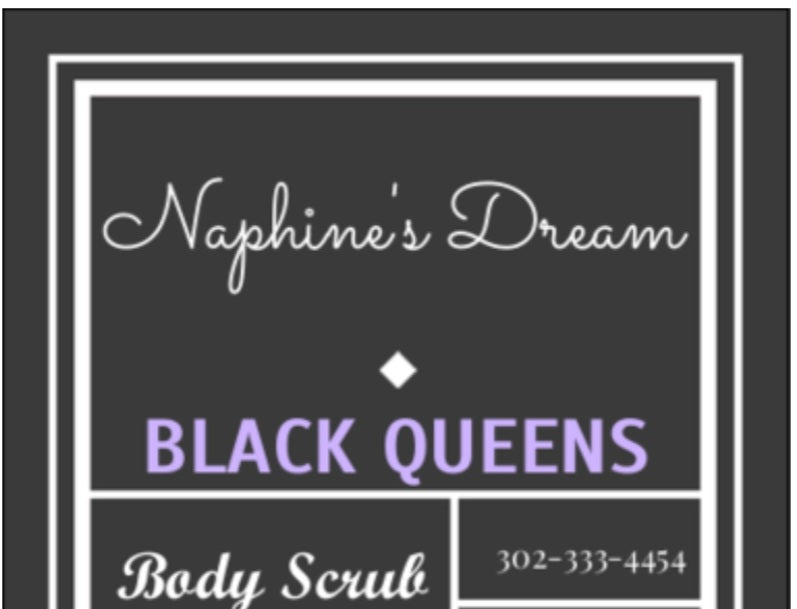 Black Queens Body Scrub