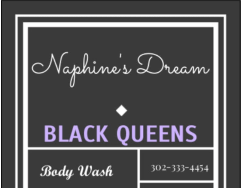 Black Queens Body Wash