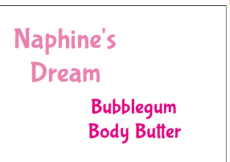 Bubblegum Body Butter