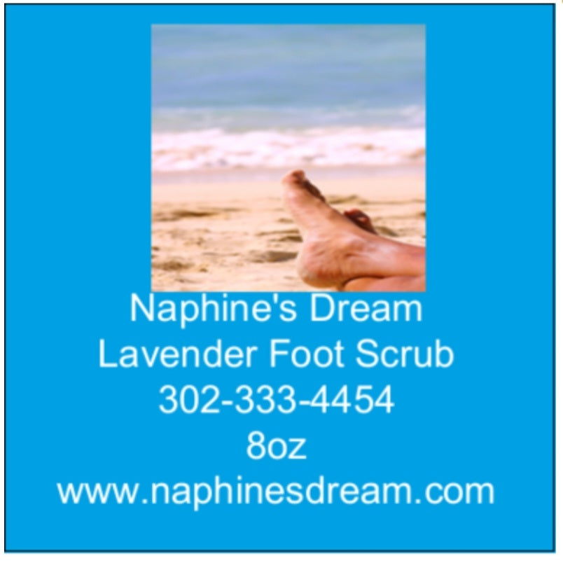 Lavender Foot Scrub